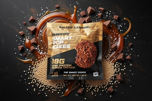 SMART POP CAKES WITH PROTEIN 18G – SALTED CARAMEL