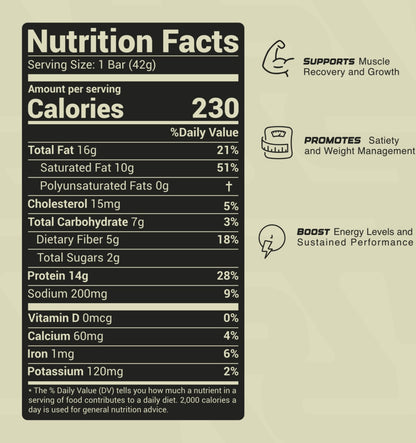 SMART PROTEIN BAR – Vanilla 100% Whey Protein
