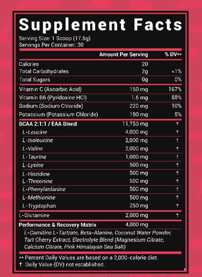 SMART AMINOS – Green Apple I EAA + Glutamine + L-Carnitine