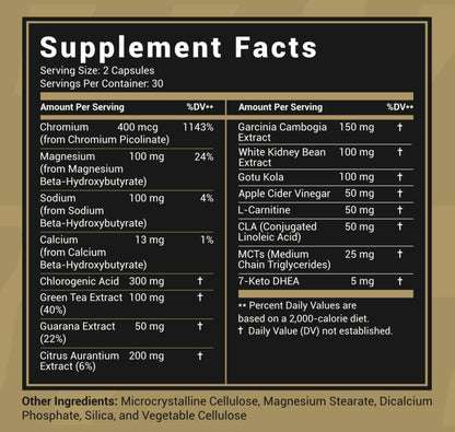 SMART FAT BURNER – Apple Cider + L-Carnitine + CLA + MCTs