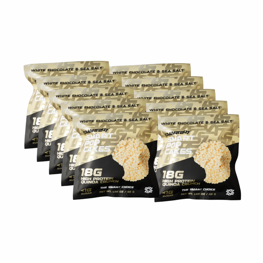 10 PACK WHITE CHOCOLATE & SEA SALT - 18G PROTEIN